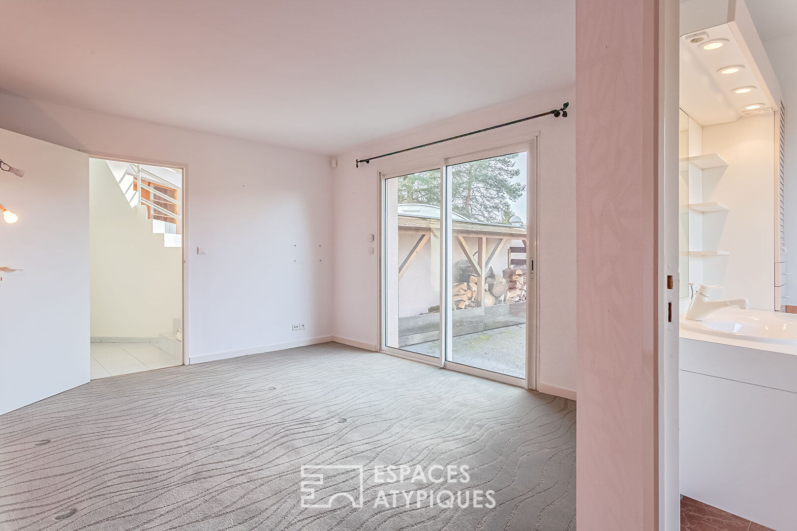 Maison d’architecte avec piscine