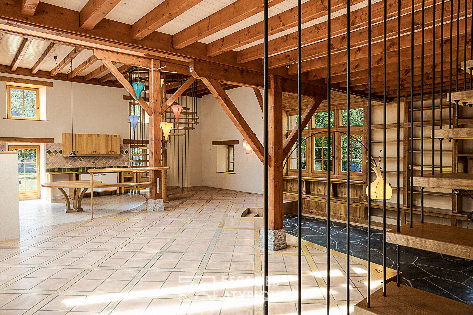 Charmant corps de ferme rénové à la campagne