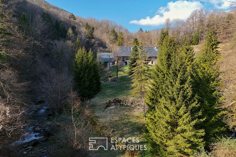 Ancien moulin à deux pas de Chambéry