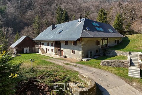 Ancien moulin à deux pas de Chambéry