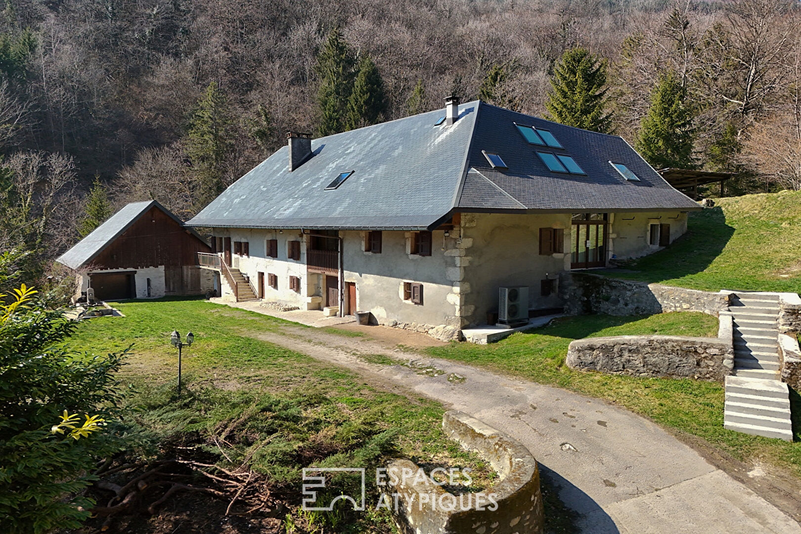 Ancien moulin à deux pas de Chambéry