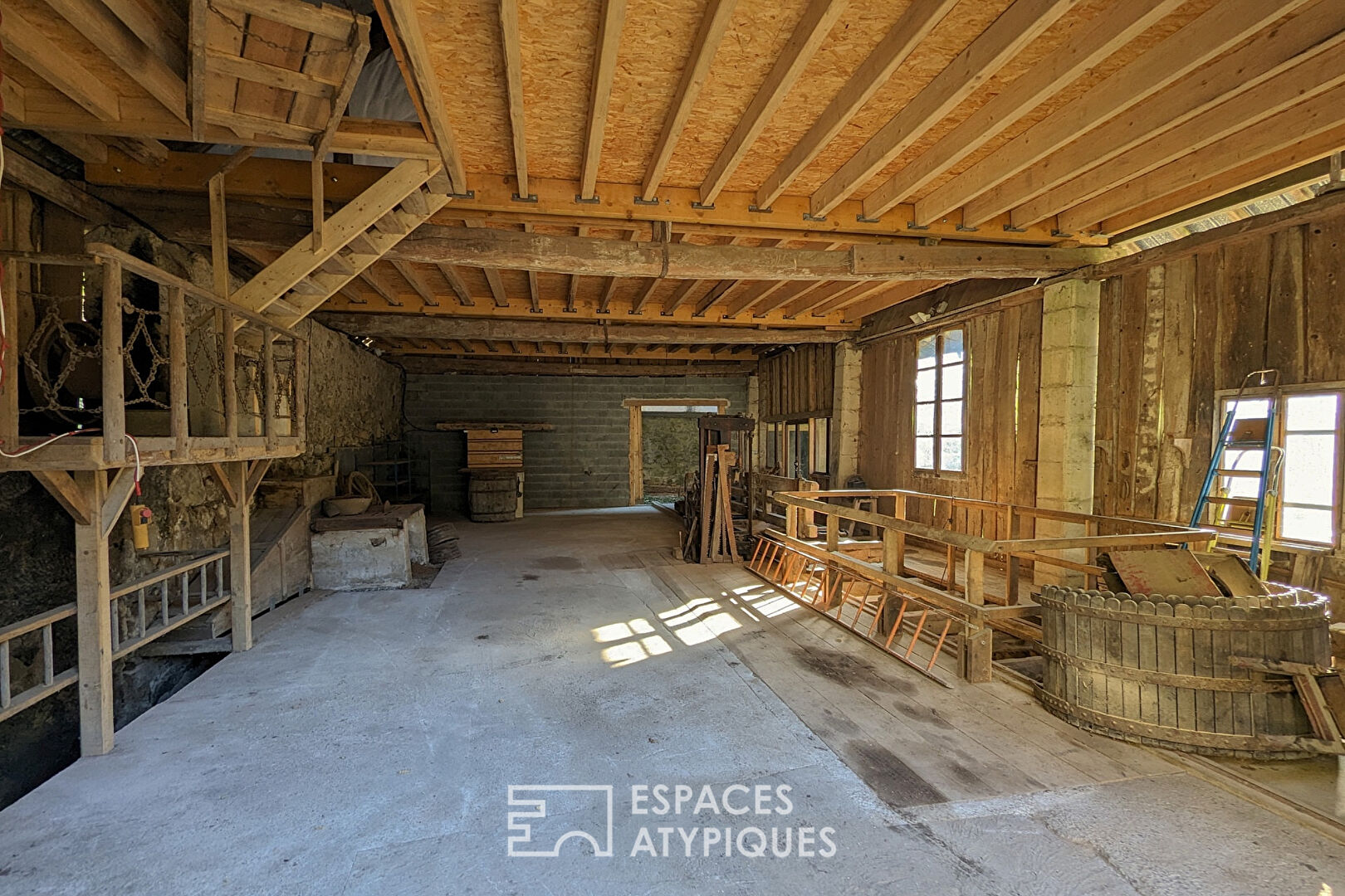 Ancien moulin à deux pas de Chambéry