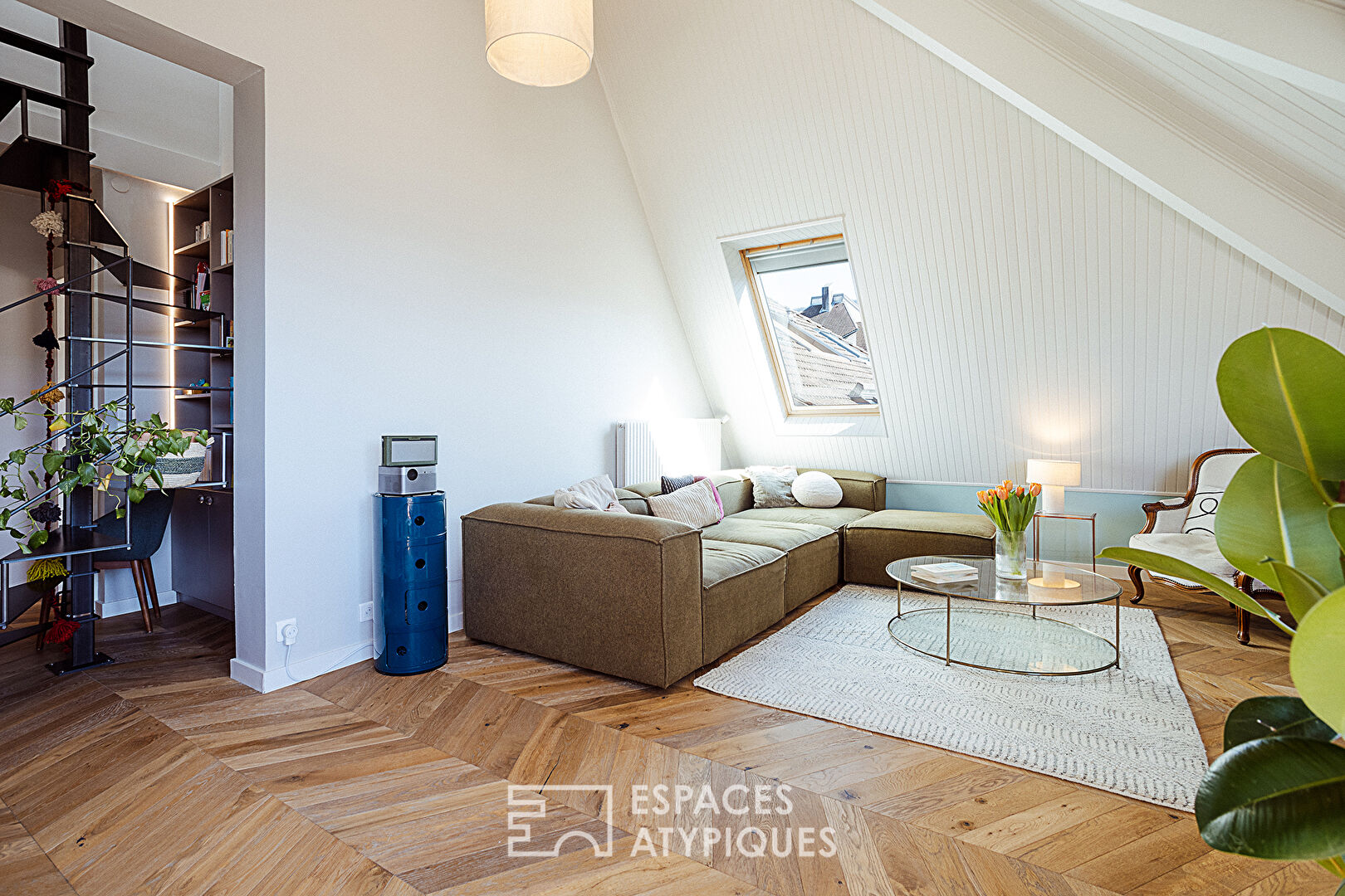Duplex rénové et sa tropézienne vue lac