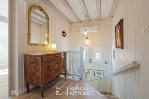 Maison éco-responsable avec piscine, à deux pas de la frontière Suisse
