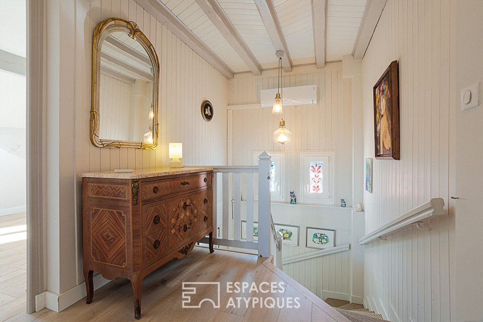 Maison éco-responsable avec piscine, à 2 pas de la frontière Suisse