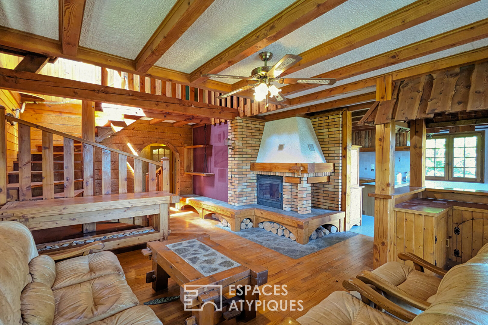 Chalet à rafraîchir vue Mont-Blanc