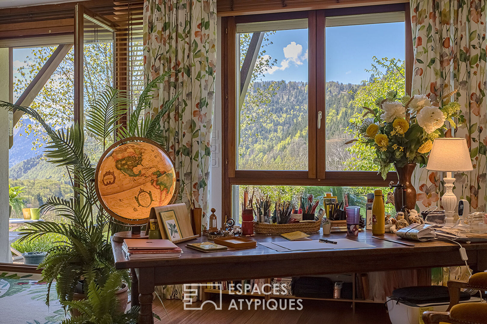 Appartement de caractère avec jardin et vue d'exception