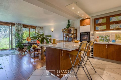 Appartement de caractère avec jardin et vue d’exception