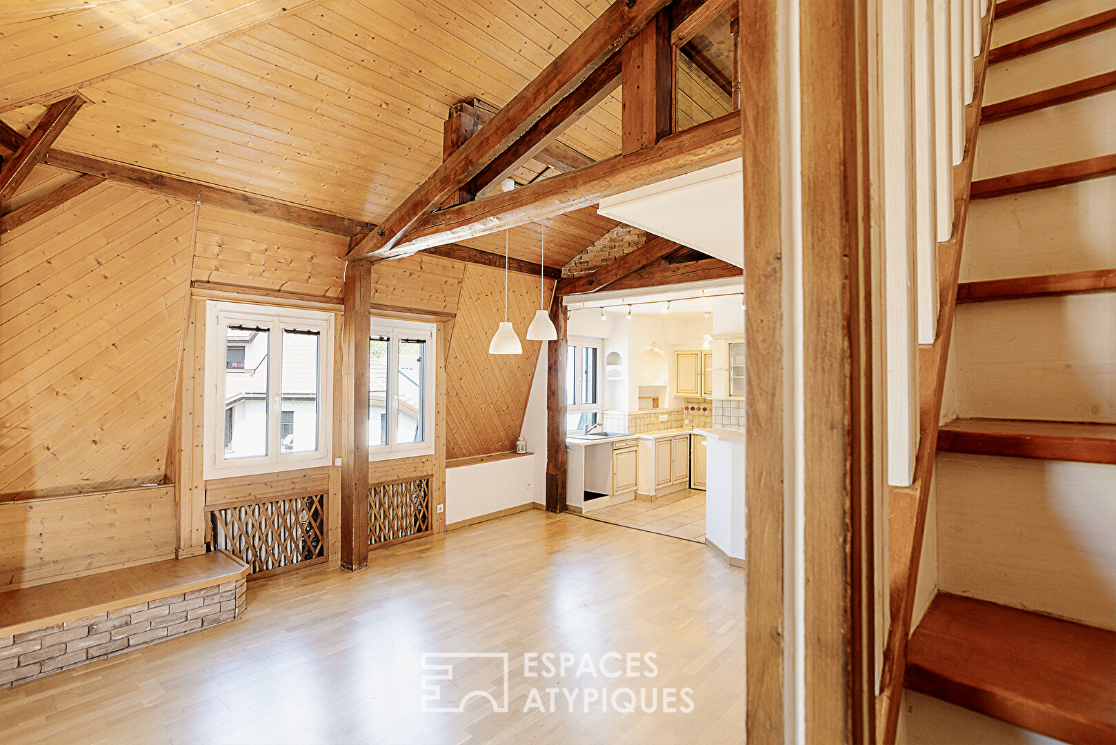 Appartement à réinventer en plein centre-ville