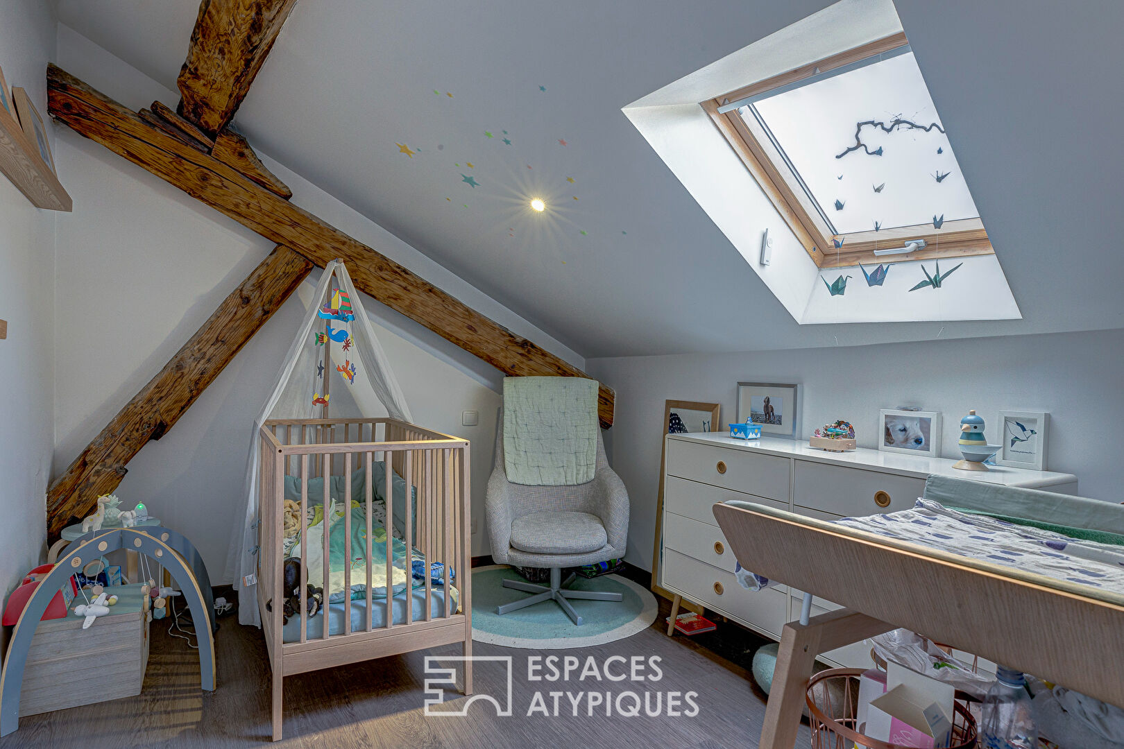 Duplex contemporain sous les toits en vieille ville