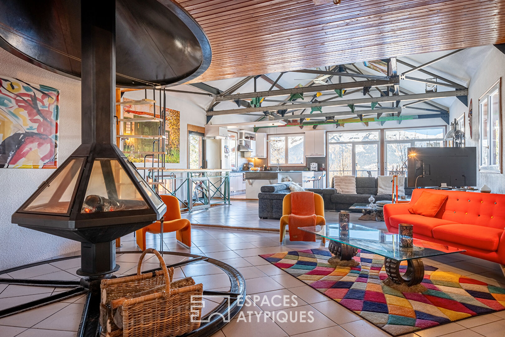 Exceptional chalet facing the peaks