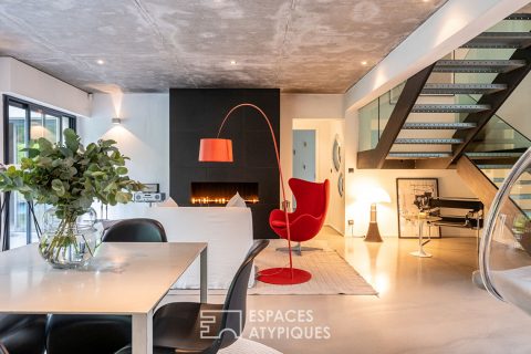 Maison contemporaine avec piscine proche du lac