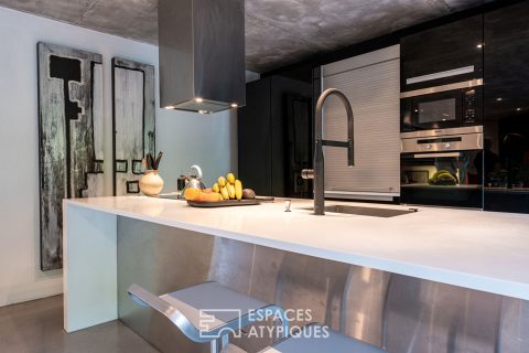 Maison contemporaine avec piscine proche du lac