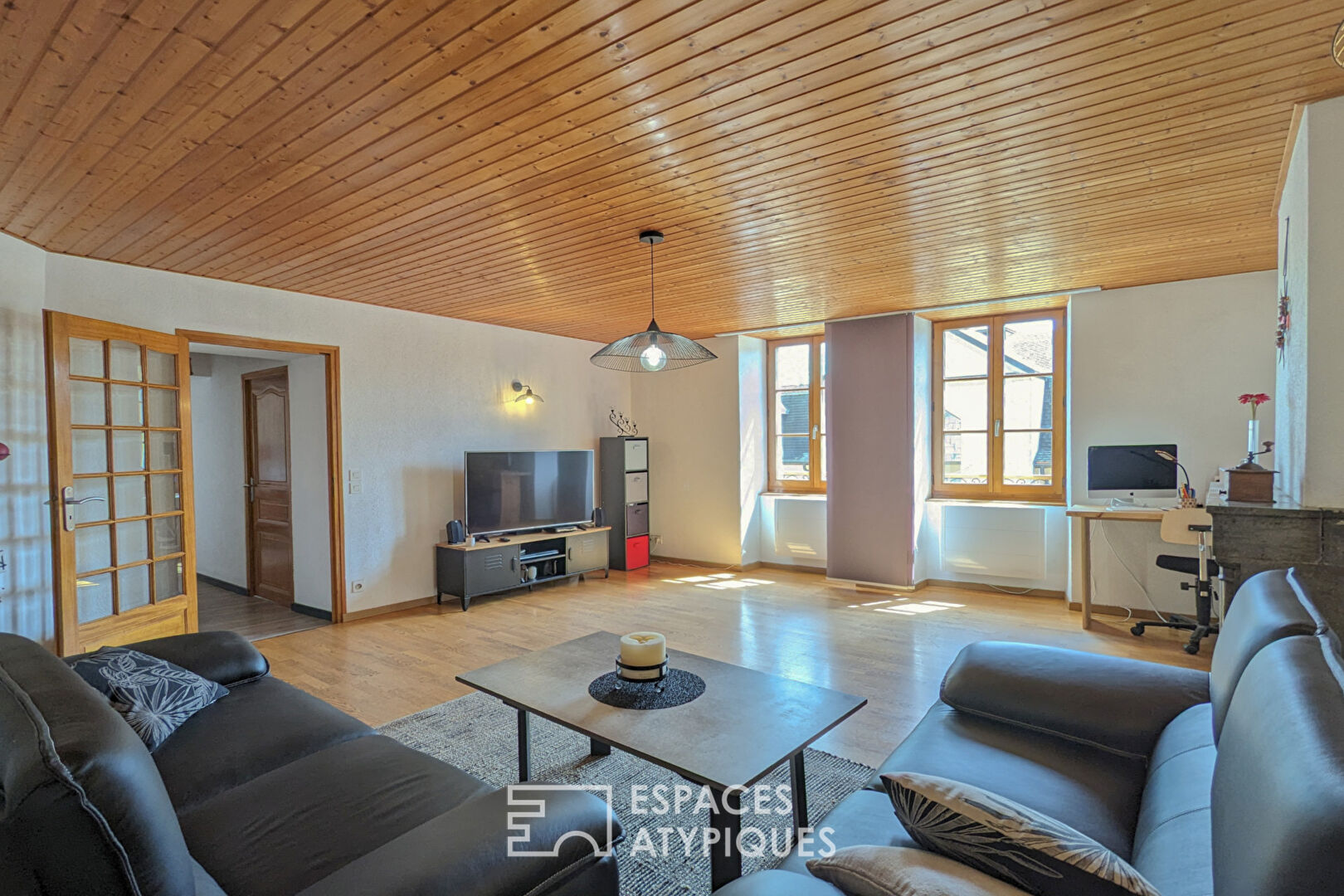 Appartement aux volumes généreux en hyper centre avec jardin