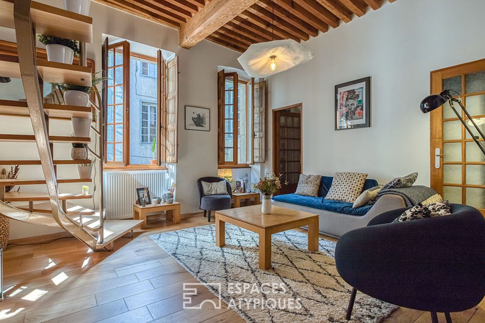 Duplex de charme au centre historique de Chambéry