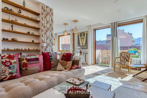 Duplex in the city center, a stone’s throw from the lake