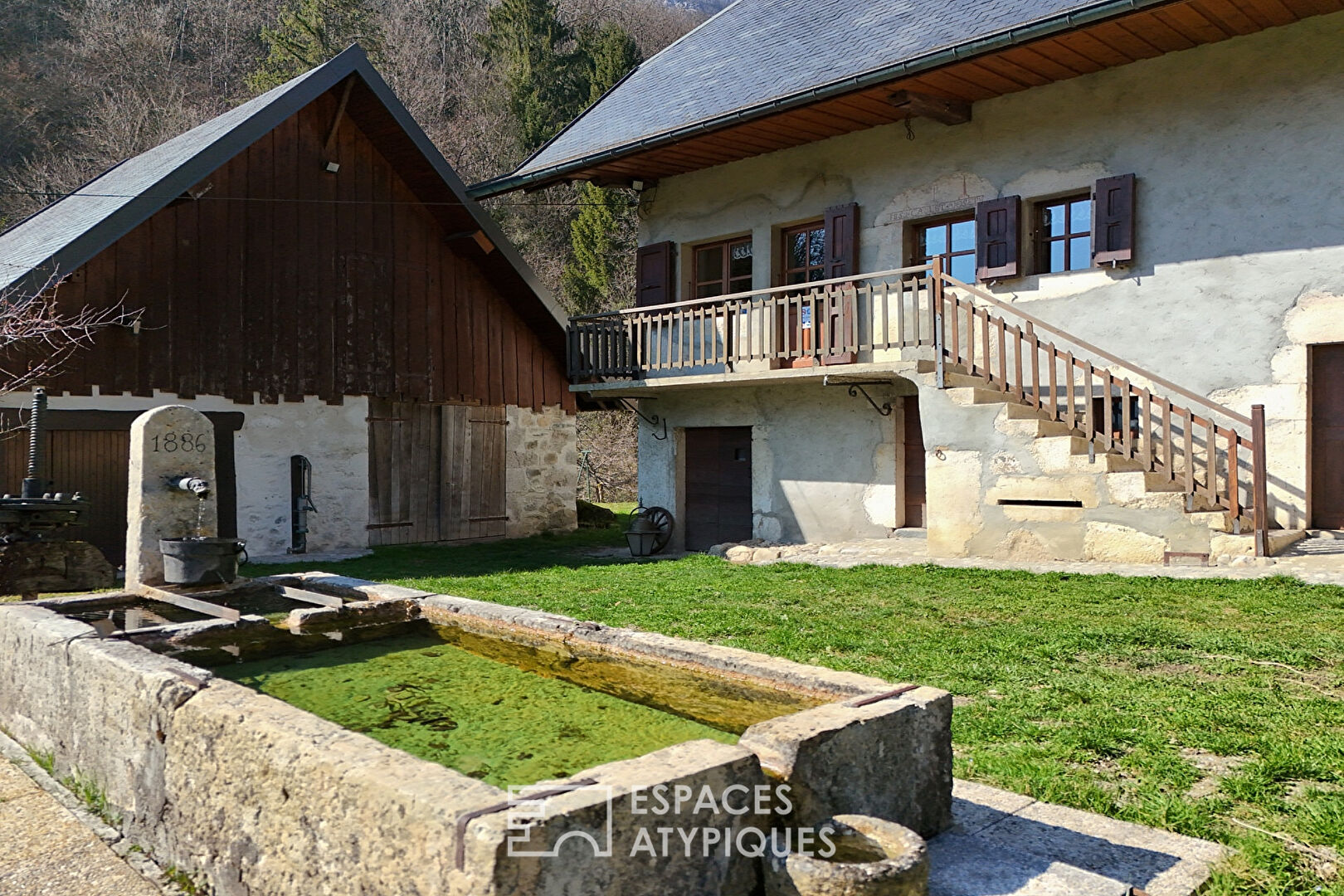 Ancien moulin à deux pas de Chambéry
