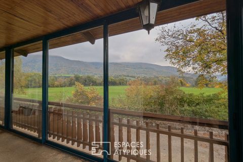 Maison avec vue et terrain au coeur du massif des Bauges