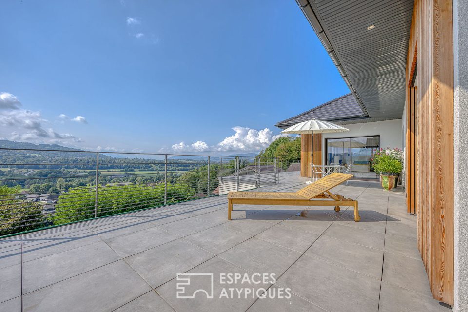 Maison contemporaine avec vue imprenable