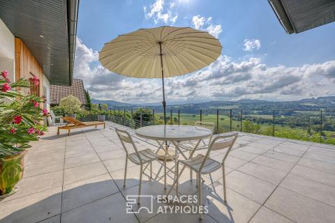 Maison contemporaine avec vue imprenable
