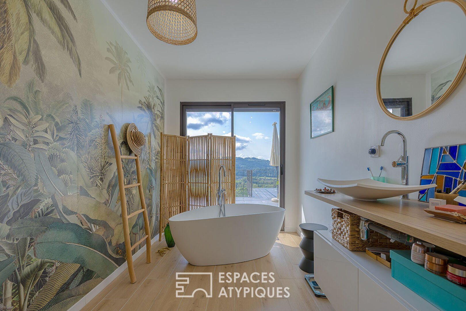 Maison contemporaine avec vue imprenable
