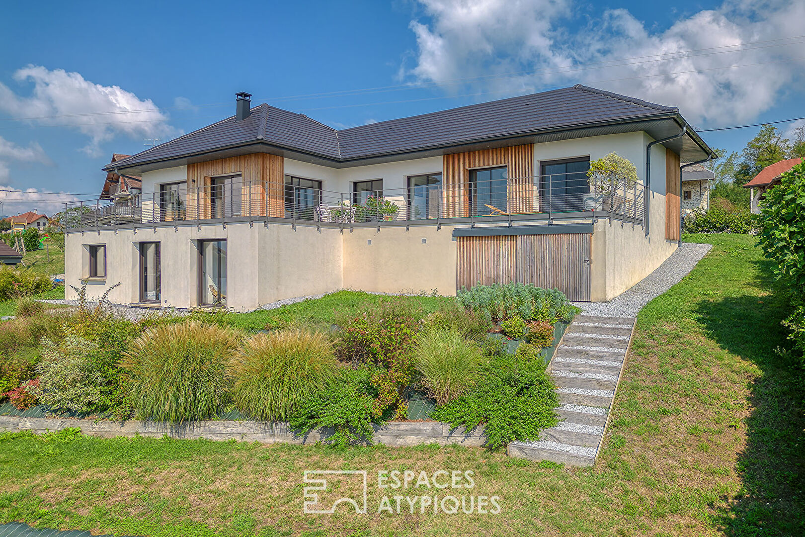 Maison contemporaine avec vue imprenable