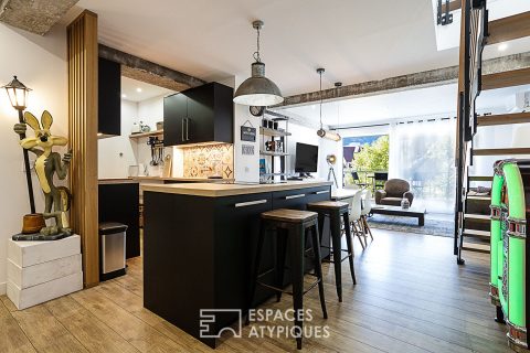 Spacieux duplex entièrement rénové en coeur de ville