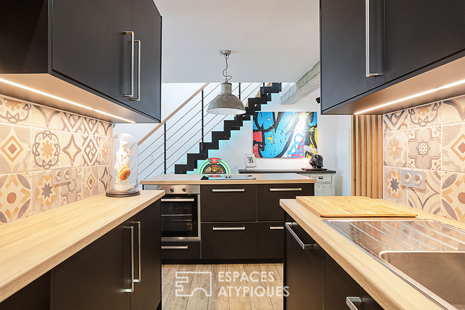 Spacieux duplex entièrement rénové en coeur de ville