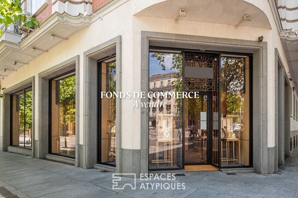 Restaurant à la décoration contemporaine