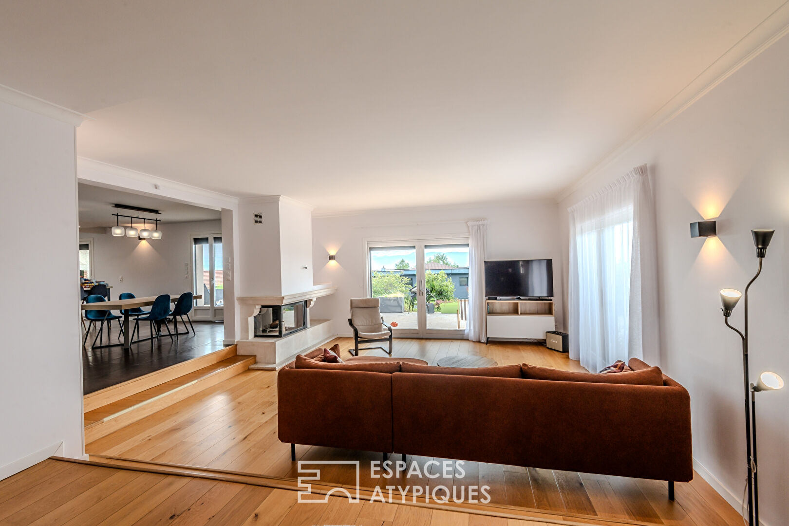 Maison avec vue imprenable sur le Mont-Blanc et Lac