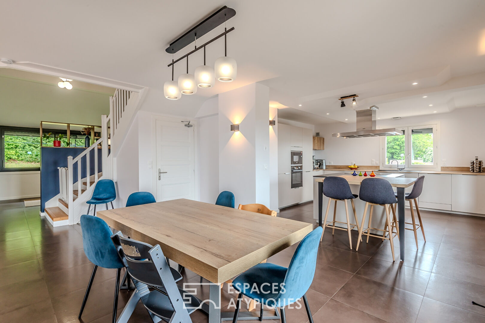 Maison avec vue imprenable sur le Mont-Blanc et Lac