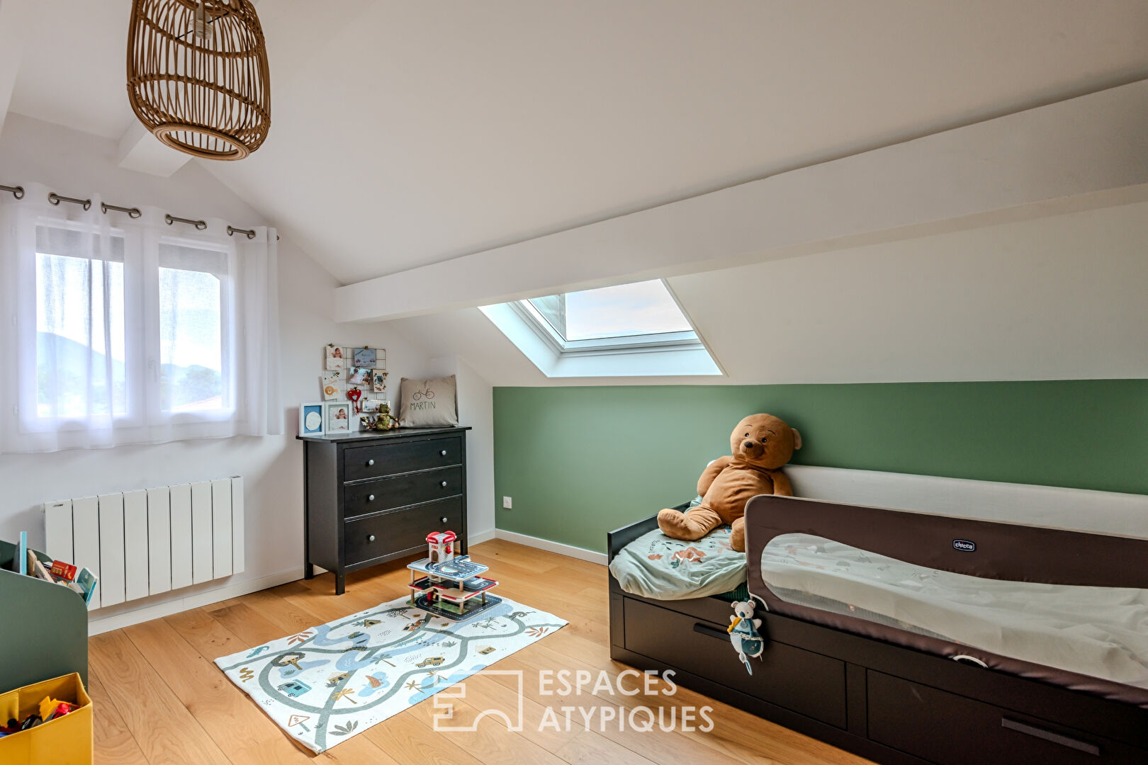 Maison avec vue imprenable sur le Mont-Blanc et Lac