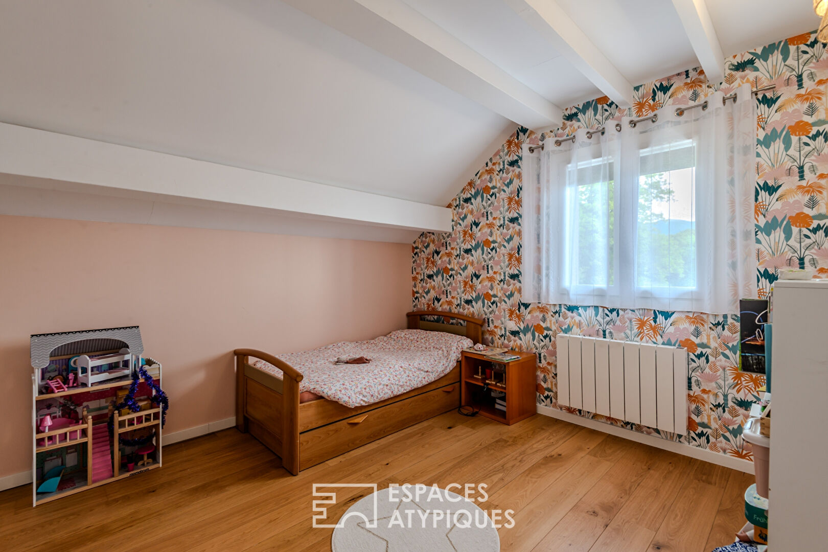 Maison avec vue imprenable sur le Mont-Blanc et Lac