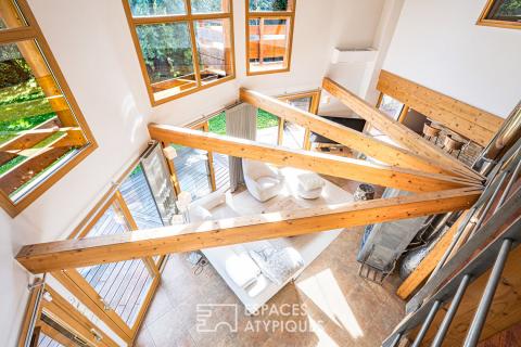 Maison familiale aux beaux volumes avec piscine