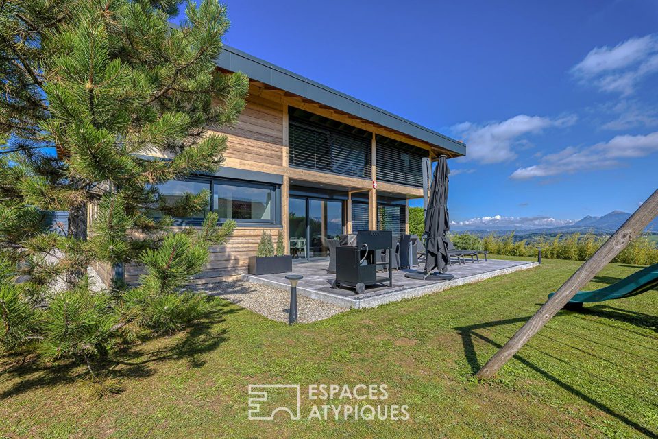 Maison contemporaine avec vue panoramique
