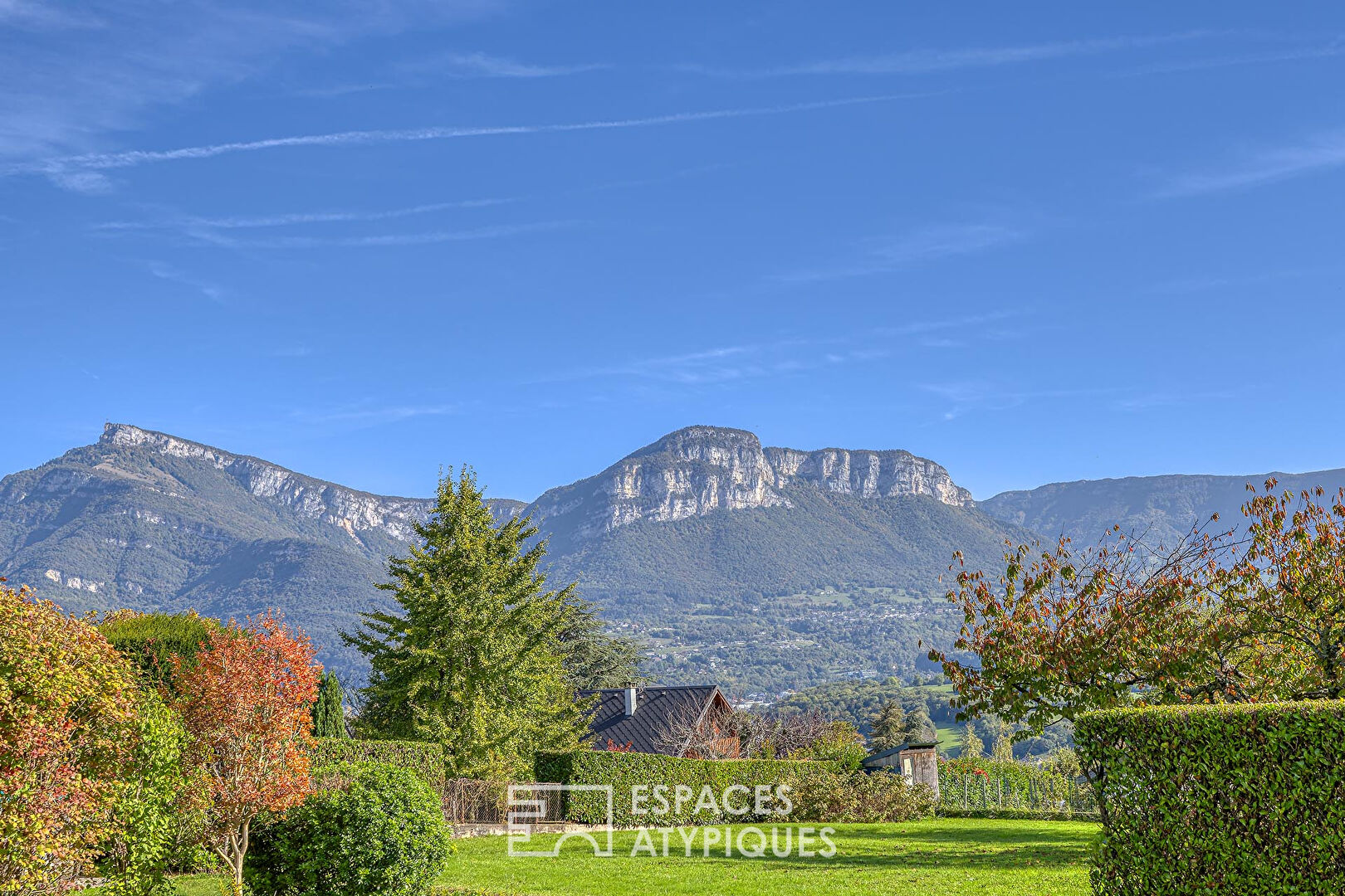 18th-Century Farmhouse Renovated with Charm & Mountain View
