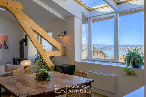 Duplex de charme avec vue sur le lac