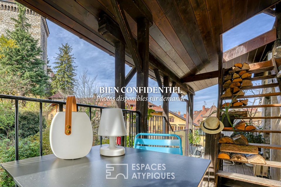 Duplex rénové avec vue sur le Château