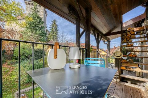 Duplex rénové en hypercentre