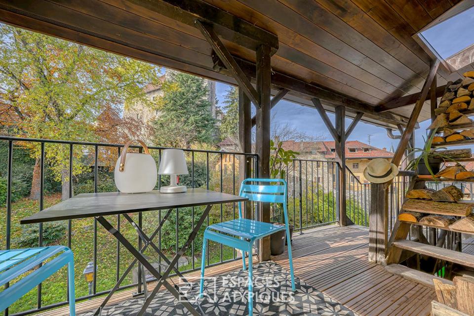 Appartement de caractère à deux pas du lac