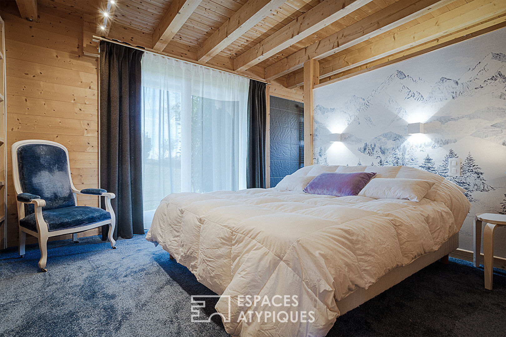 Chalet d’architecte avec vue imprenable sur la Dent d’Oche