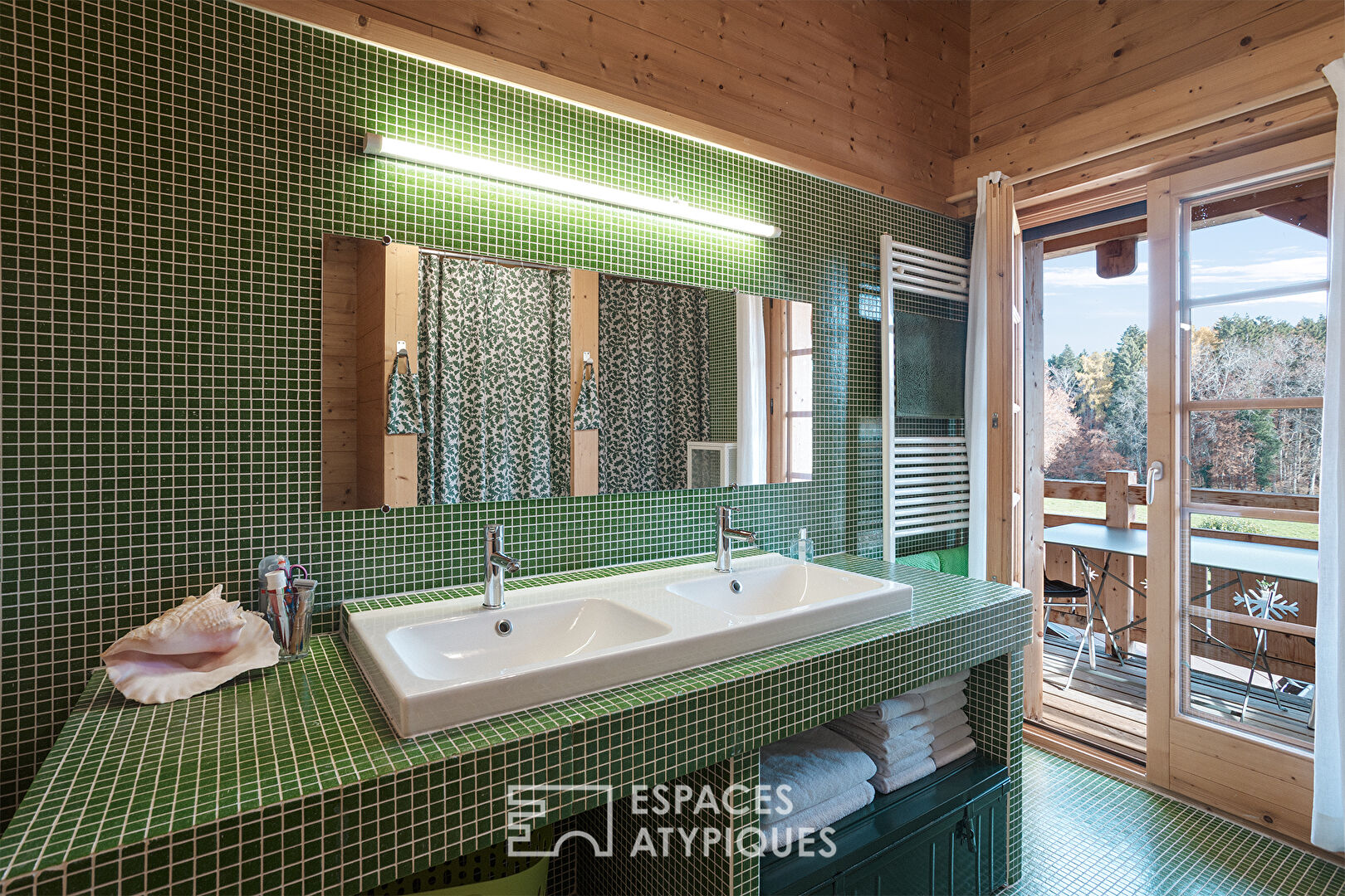 Chalet d’architecte avec vue imprenable sur la Dent d’Oche