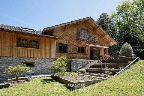 Chalet d&rsquo;exception et son parc privé à 40 minutes de Genève