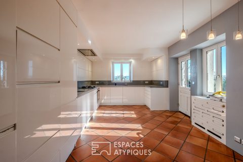 Maison de caractère avec dépendance vue lac et Mont-Blanc