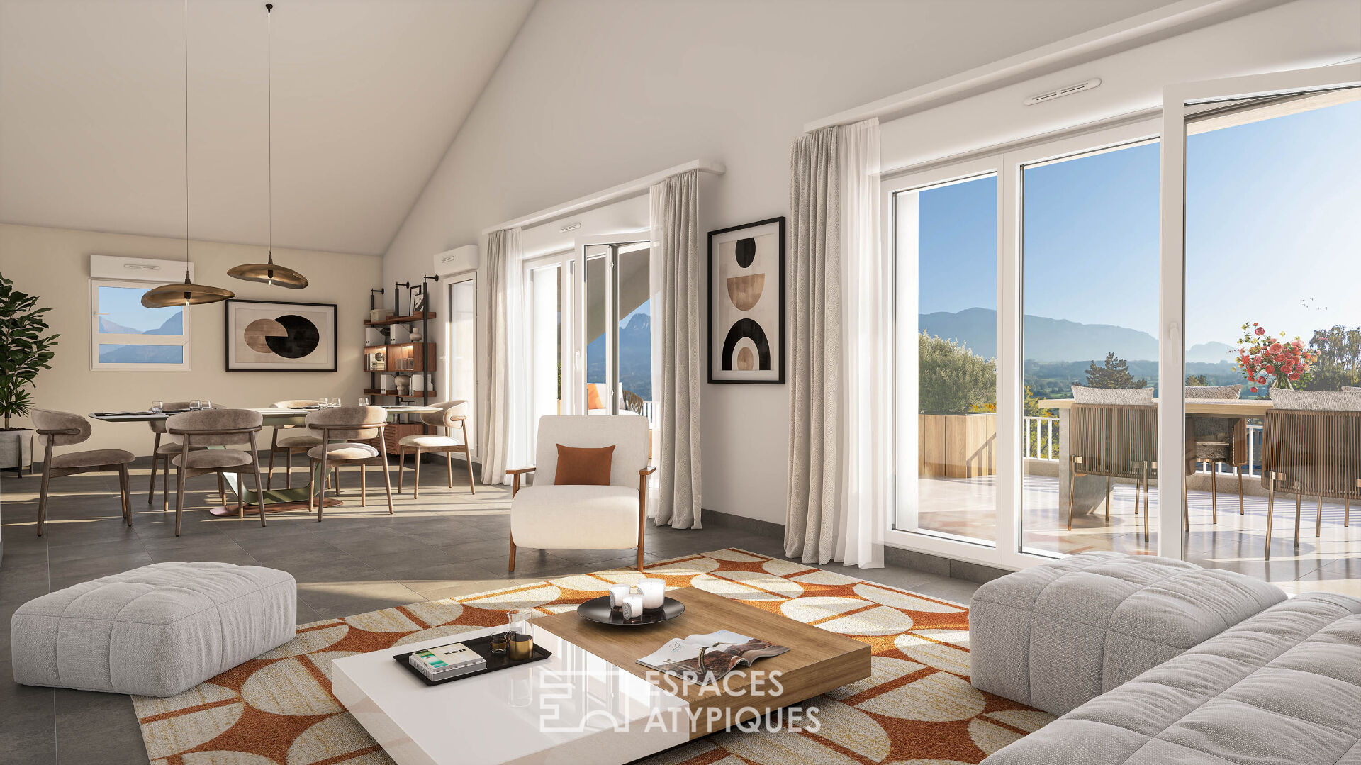 Vente Appartement au coeur du quartier gare à LA ROCHE SUR FORON - 46.6 ...