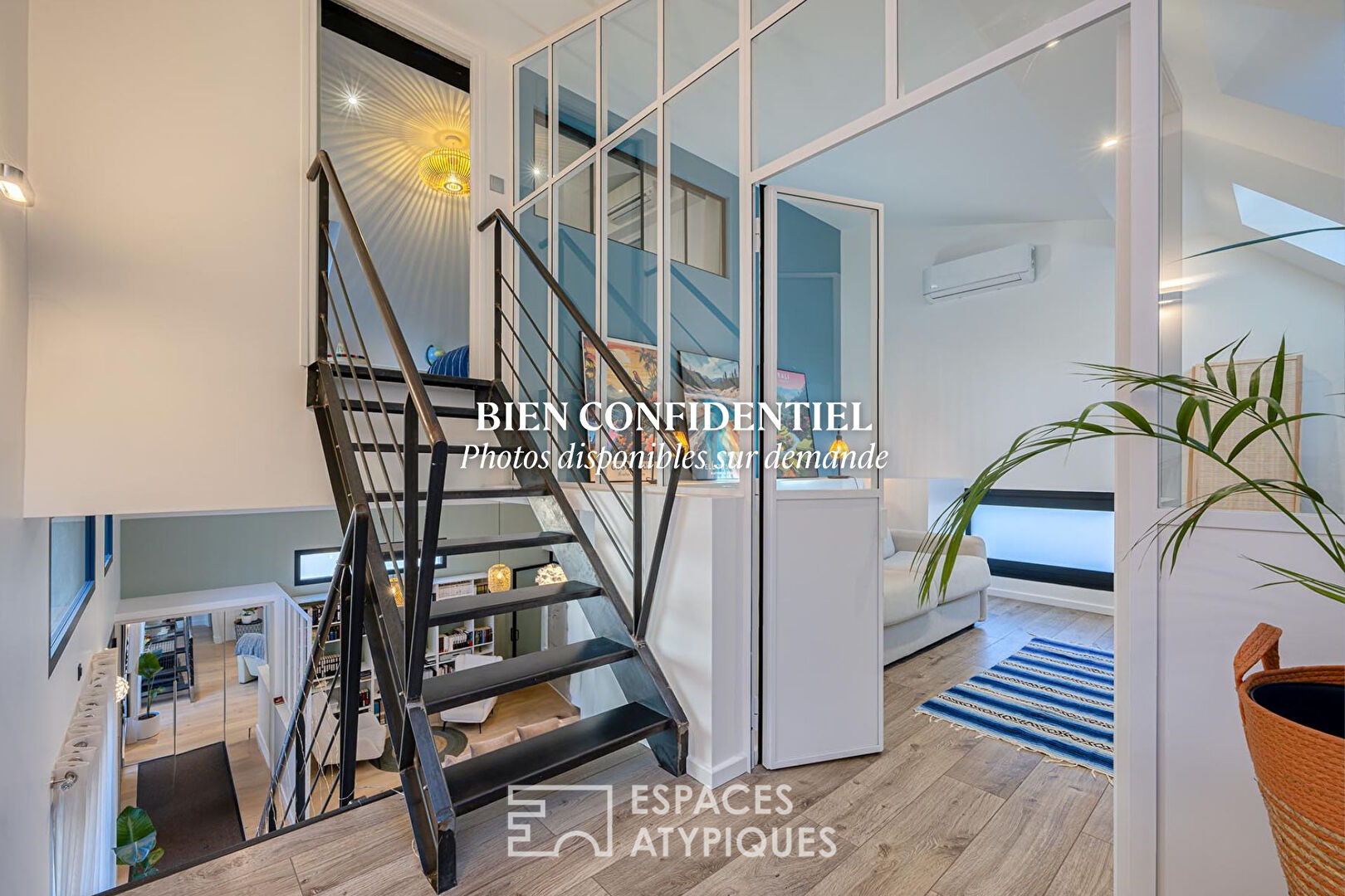 Maison loft avec terrasses et garage en cœur de ville