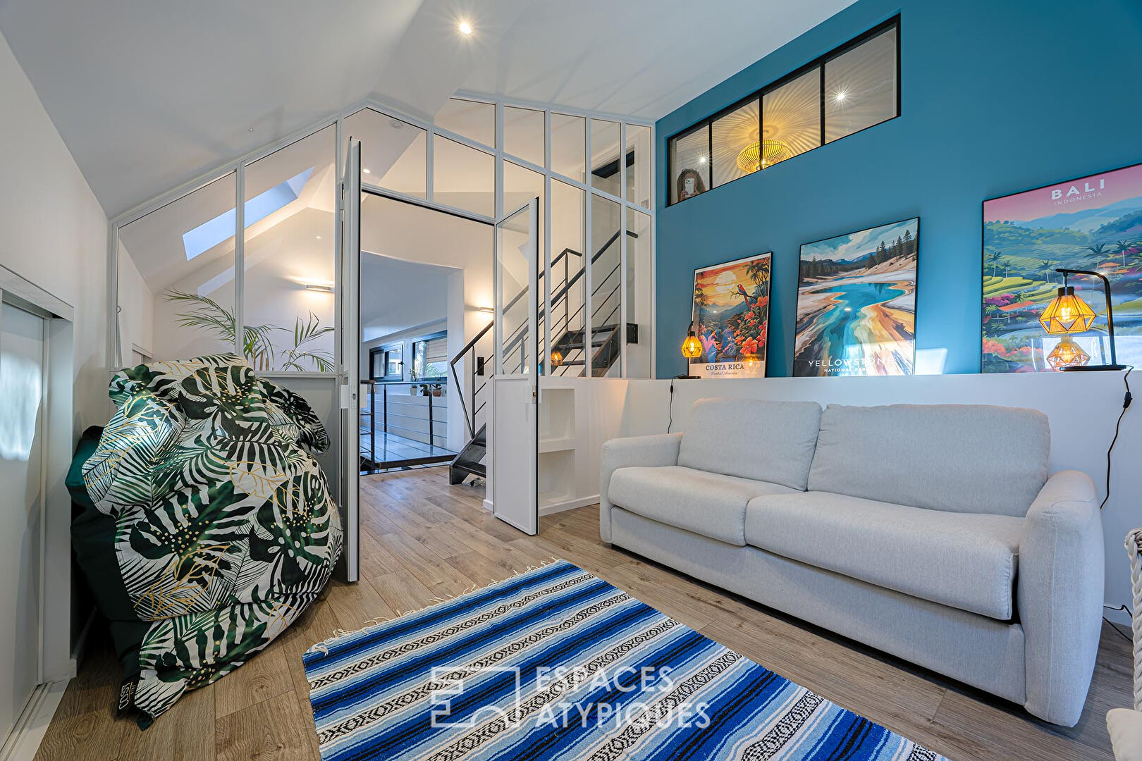 Maison loft d&rsquo;exception avec garage double en coeur de ville