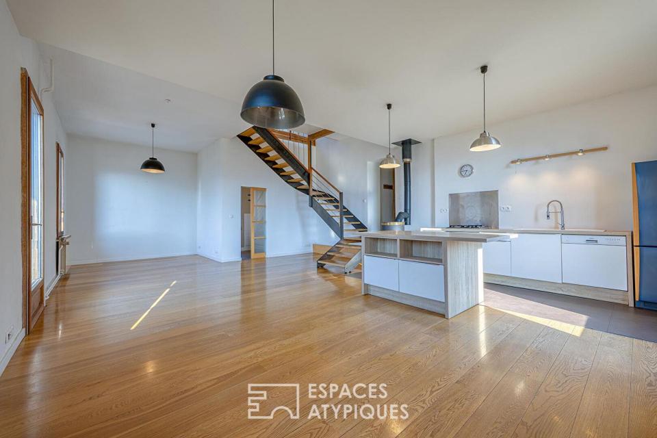 Appartement de caractère avec vue sur les montagnes