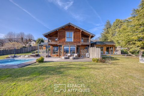 Chalet contemporain avec vue imprenable