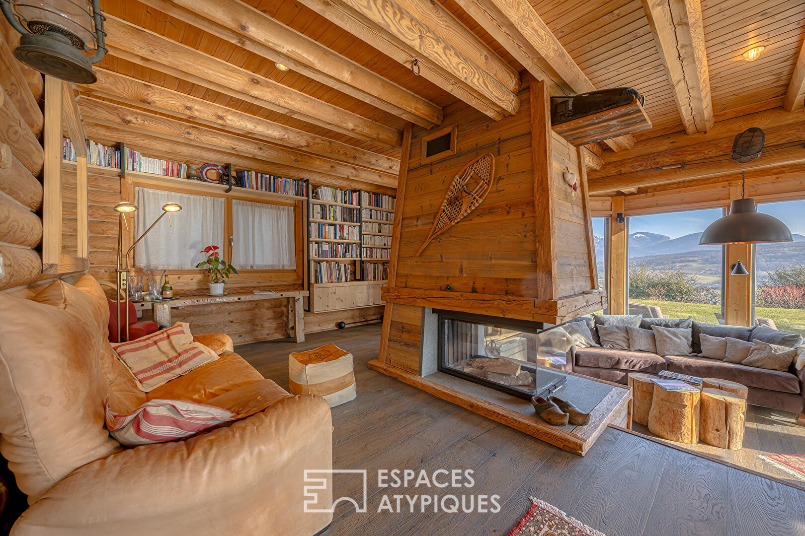 Chalet contemporain avec vue imprenable